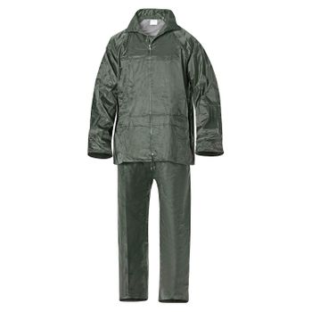 SANCO STORE - WOLFPACK LINEA PROFESIONAL Traje de Agua Impermeable Verde Nylon       Talla 7-L