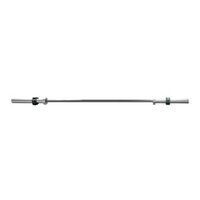 barra olimpica de 20 kg  2200 mm con pinzas de bloqueo hms go700