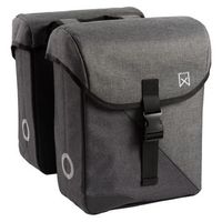 alforjas para bicicleta 800 gris y negro 24 l willex