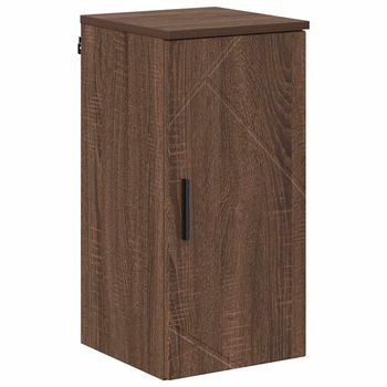 Gabinete De Baño Roble Marrón 30 X 31,5 X 61 Cm Vidaxl