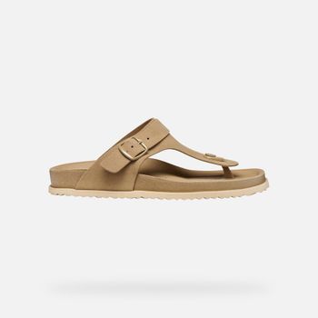 GEOX Sandybett Mujer Gris Pardo Claro