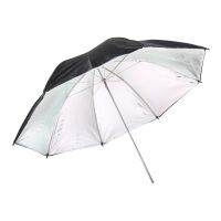 paraguas plateado starblitz de 90 cm