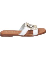 sandalias planas para mujer lrk 5565 blanco 36