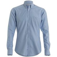 kustom kit camisa manga larga oxford para hombre
