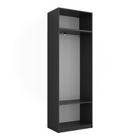 armario de ropa elmo 80 x 40 cm lote de 2 vicco