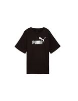 camiseta puma essentials no 1 logo relax black mujer