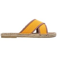 paez sandalias sandalias crossed w - linen saffron para mujer