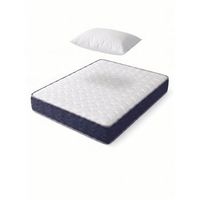 colchon 135x190 cm con muelles ensacados y espuma alta densidad confort  almohada de regalo
