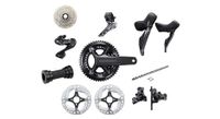 grupo shimano ultegra di2 r8170 2x12v   52 36 dientes   11 30 dientes   pf86 5  con parte electrica