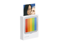 impresora fotografica - polaroid hi-print 3x3  6 cartucho 10 hojas transferencia termica por difusion de colorante vel impresion 50s blanco