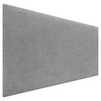dhome cabecero gris 110cm dual acabado toalla soft tapizado liso con patas 8cm grosor 70 alto tejido suave para pared acusticos cabeceros absorbentes 110cm 8cm - 70 al - gris