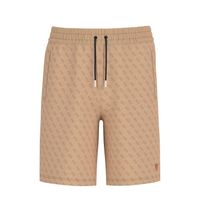 guess athleisure shorts beige z4yd03 fl04q-p13w