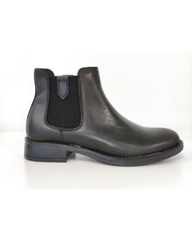 de CALZADOS ALMENA BOTIN PIEL SENORA FUELLE NEGRO