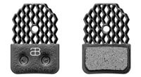 pastillas de freno absoluteblack graphenpads disc 35 para sram red etap axs  force etap axs  rival etap axs  level  xx  xo   avid elixir