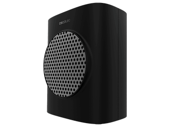 Calefactor - Cecotec ReadyWarm 1570 Max Ceramic Rotate Smart Black, 1500W, 3 modos funcionamiento, Cobertura 15m2, Pantalla LED, Temporizador, Negro
