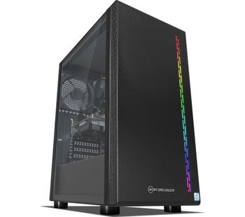 PC SPECIALIST Vortex AR Gaming PC - Intelu0026regCore i3, GTX 1650, 1 TB HDD