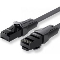 cable de red vention ibabs cat6 rj45 25 m negro 1 gbps