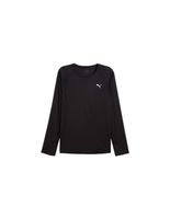 camiseta de running puma m run velocity long black hombre