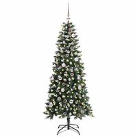 arbol de navidad  decoraciones de navidad artificial verde 150 cm pvc plastico y acero