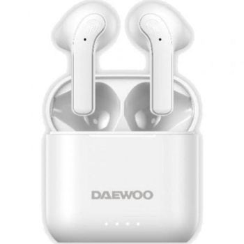 Auriculares Daewoo DW2021 inalámbricos Bluetooth 5.4 in-ear con estuche blanco