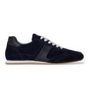 lauren ralph lauren para mujer 802p15837005 zapatillas dani de ante y piel marino 40 plano cordones casual