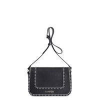 bandolera con solapa patron de enhebrado bandolera ajustable black