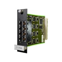 modulo agfeo t-708 para central telefonica negro y verde