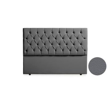 Cabecero tapizado capri polipiel 115x120x12 cm - moonia