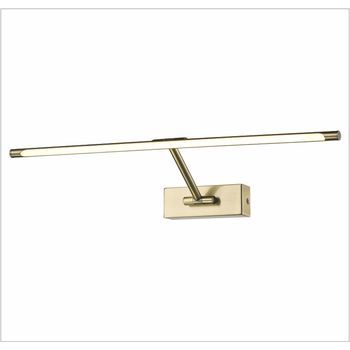 Aplique Led 10w, Metalico, Luz Cálida 3000k, Articulado, 59cm, Bronce Envejecido