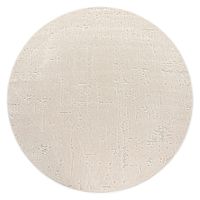 alfombras de interior y exterior cotara crema 160 cm redondo