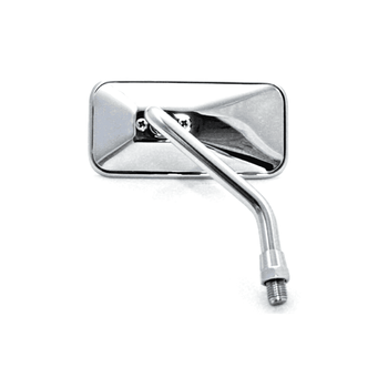 Espejo retrovisor Bobber corto cromado derecho