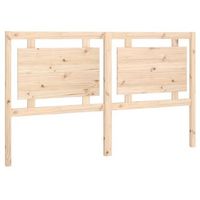 cabecero accesorio para dormir mueble de dormitorio 1655 x 4 x 100 cm madera maciza de pino tdl0206642