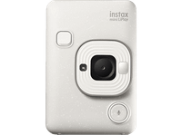 camara instantanea - fujifilm instax mini liplay 86 mm x 54 mm imagenes jpeg 2560  1920 pixeles misty white