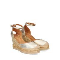 unisa alpargatas mujer - plata talla 37