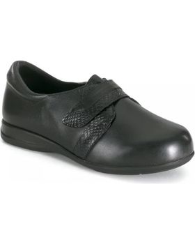 de CALZAMEDI COMODO VELCRO PIEL SUAVE NEGRO