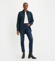 levis para mujer 18883-0208 jeans 724 recto talle alto marino 2732 casual algodon denim sostenible