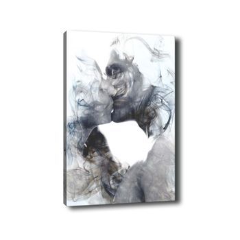 Pintura Decorativa Lienzo Canvas Tablo-198 Multicolor 70x100 Cm