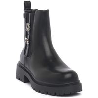laura biagiotti botines blk calf para mujer
