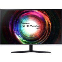 samsung lu32h850umuxen 4k ultra hd 32 led monitor - black  silver black