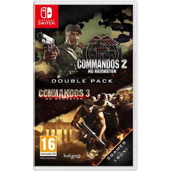 Commandos 2 and 3 HD Remaster Double Pack (Importacion UK)- Switch - Nuevo precintado