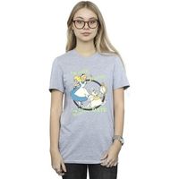 disney camiseta alice in wonderland im late para mujer