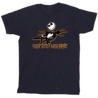 nightmare before christmas camiseta your worst nightmare para nino