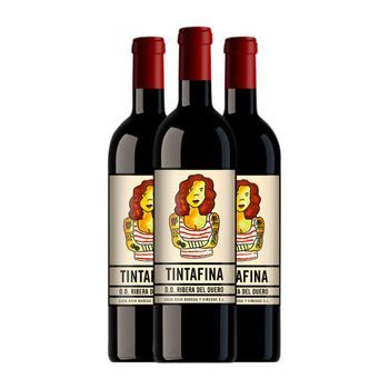Casa Rojo Vino Tinto Tintafina Ribera 75 Cl 15% Vol. (pack De 3 Unidades)