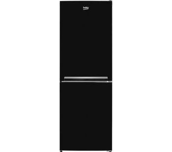 BEKO CFG1552B 50/50 Fridge Freezer - Black, Black
