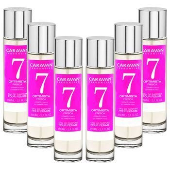 6x Caravan Perfume De Mujer Nº7 - 150ml.