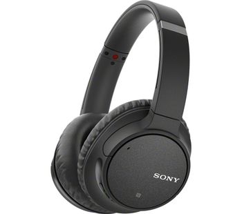 SONY WH-CH700N Wireless Bluetooth Noise-Cancelling Headphones - Black, Black