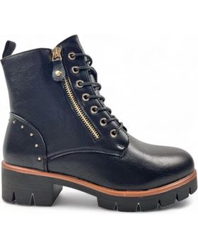 de TIMBOS BOTIN PLANO DE MUJER 128847 NEGRO