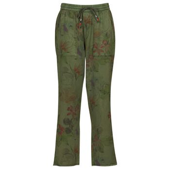 Desigual Pantalón fluido PANT_MICKEY CAMO FLOWERS para mujer