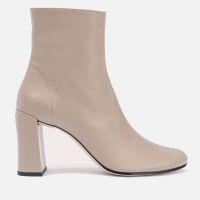 by far womens vlada leather heeled boots - uk 6