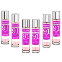 set de 6 perfumes de mujer n91 caravan